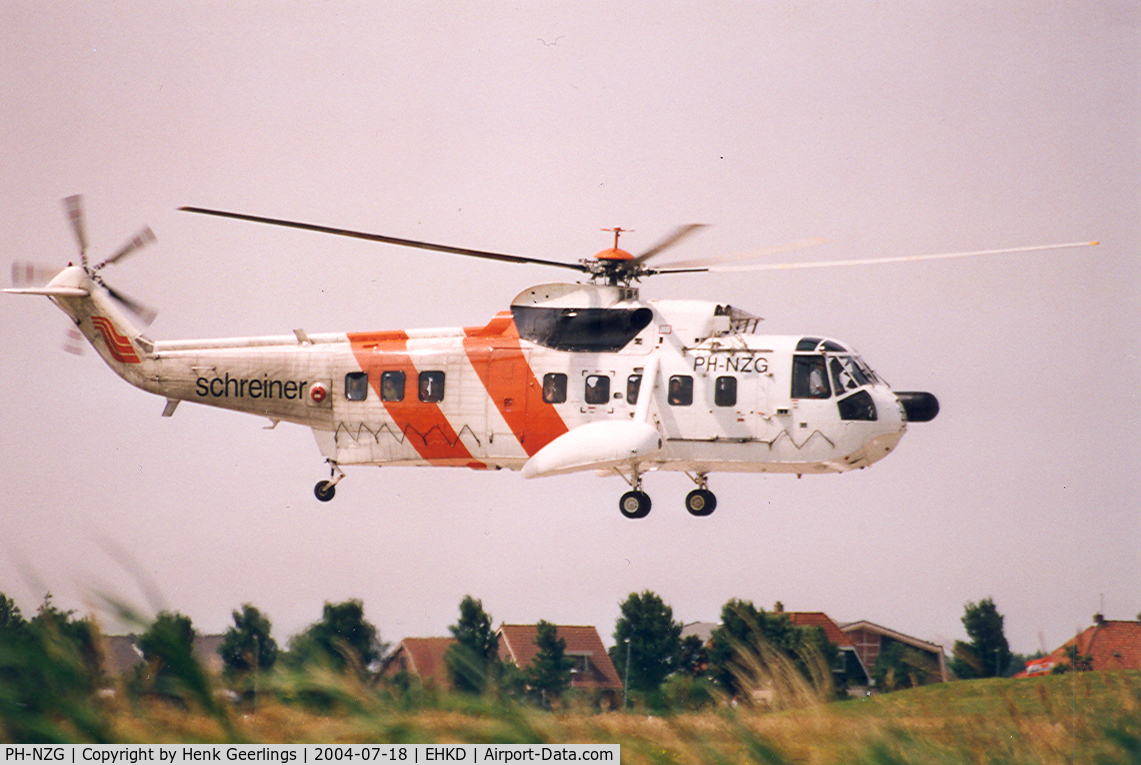 PH-NZG, Sikorsky S-61N C/N 61753, Schreiner North Sea Helicopters, sightseeing Flights