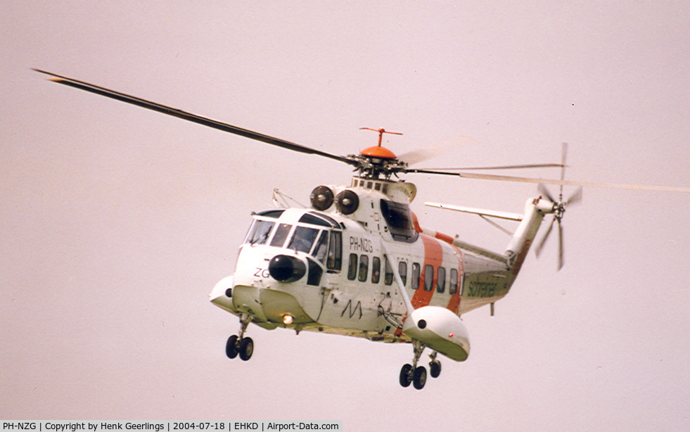 PH-NZG, Sikorsky S-61N C/N 61753, Schreiner North Sea Helicopters, Sightseeing flights