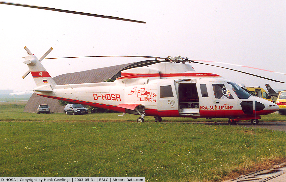 D-HOSA, 1993 Sikorsky S-76A+ C/N 760093, Wiking Helicopter Service.

Bierset Heli Meet 2003