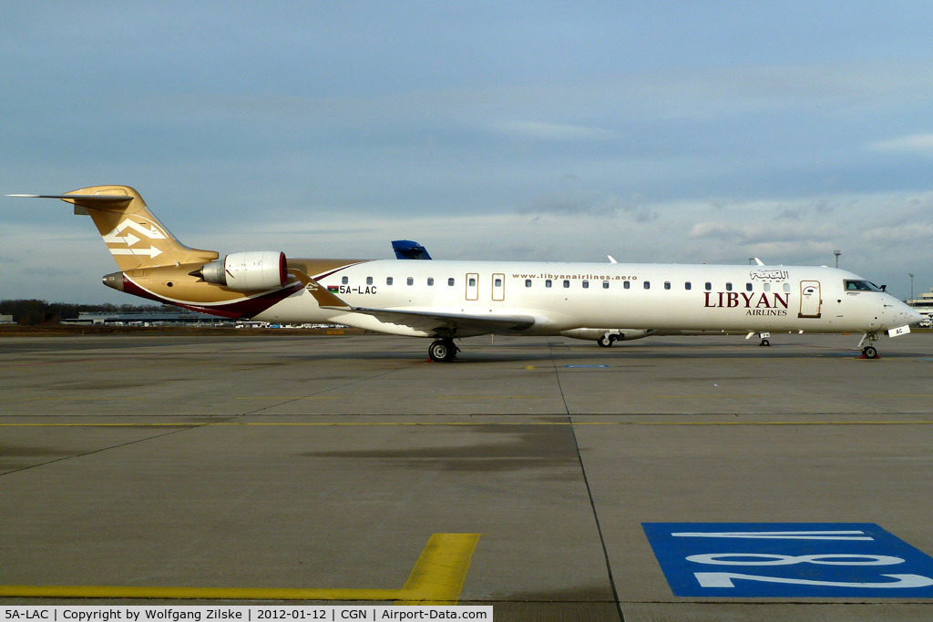 5A-LAC, 2007 Bombardier CRJ-900ER (CL-600-2D24) C/N 15122, visitor