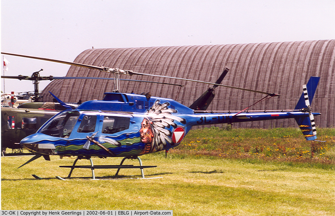 3C-OK, Bell OH-58B Kiowa C/N 42249, Austrian AF.

Heli meeting at Bierset AB