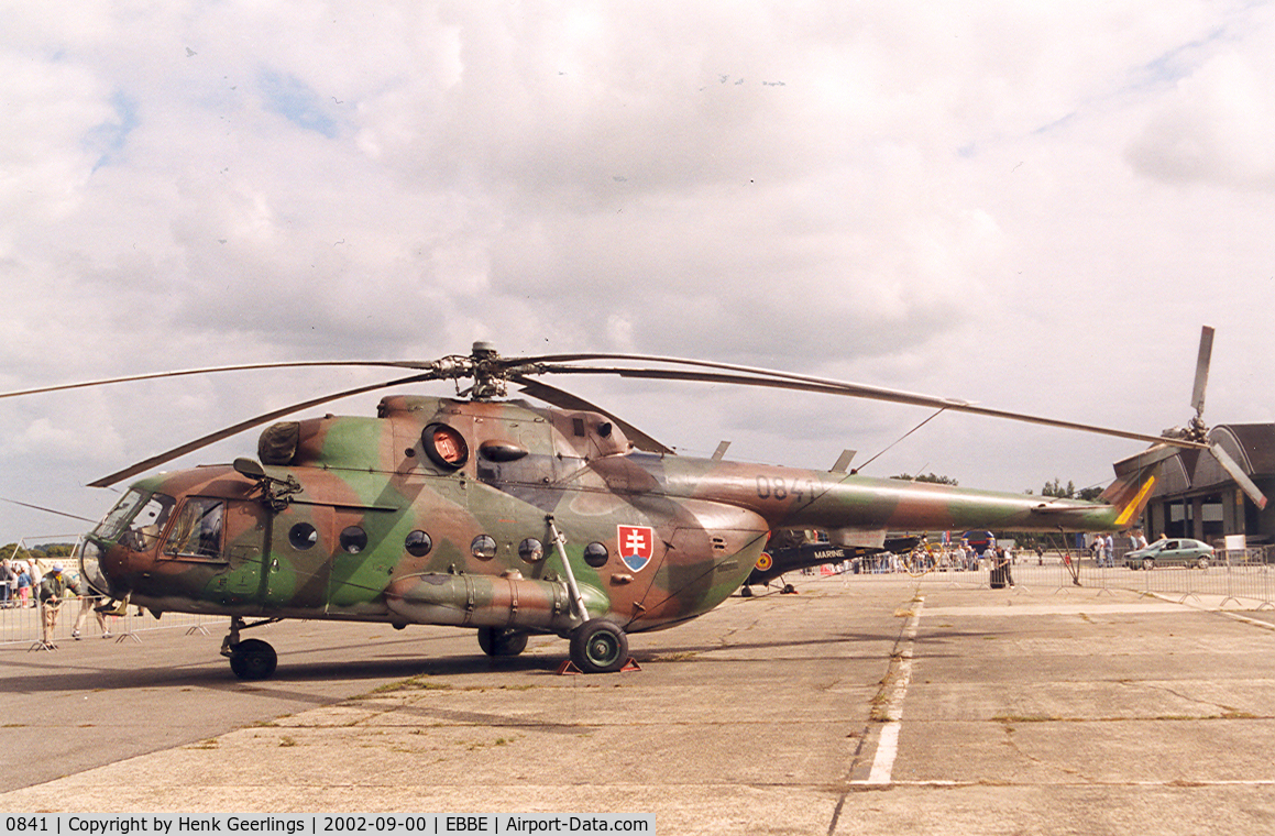 0841, Mil Mi-17 Hip C/N 108M41, Slovak AF