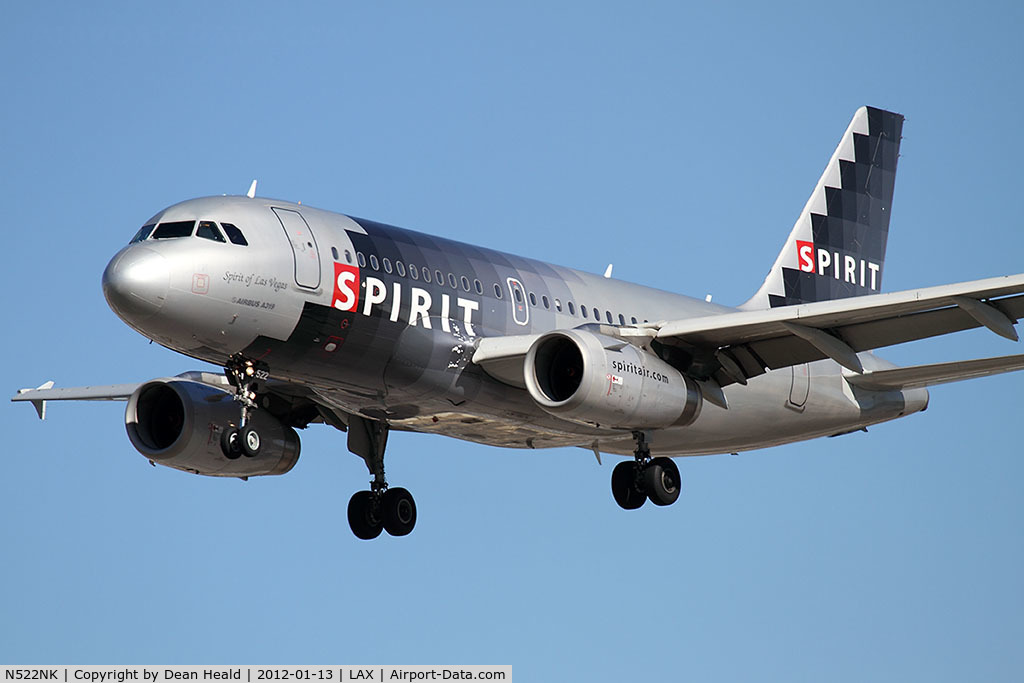 N522NK, 2006 Airbus A319-132 C/N 2893, Spirit Airlines 