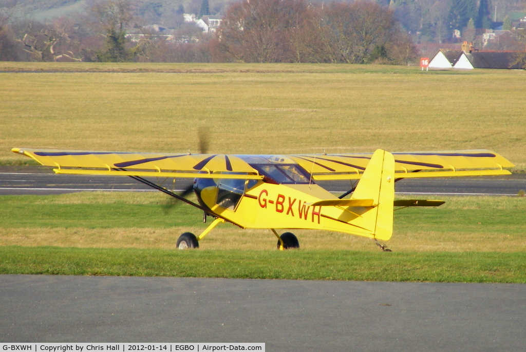 G-BXWH, 2000 Denney Kitfox 4-1200 Speedster C/N PFA 172A-12343, at the Icicle 2012 fly in