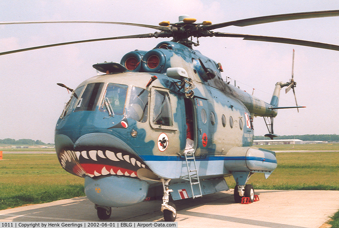 1011, Mil Mi-14PL Haze A C/N A1011, Polish Navy , Heli Meet at Bierset AB