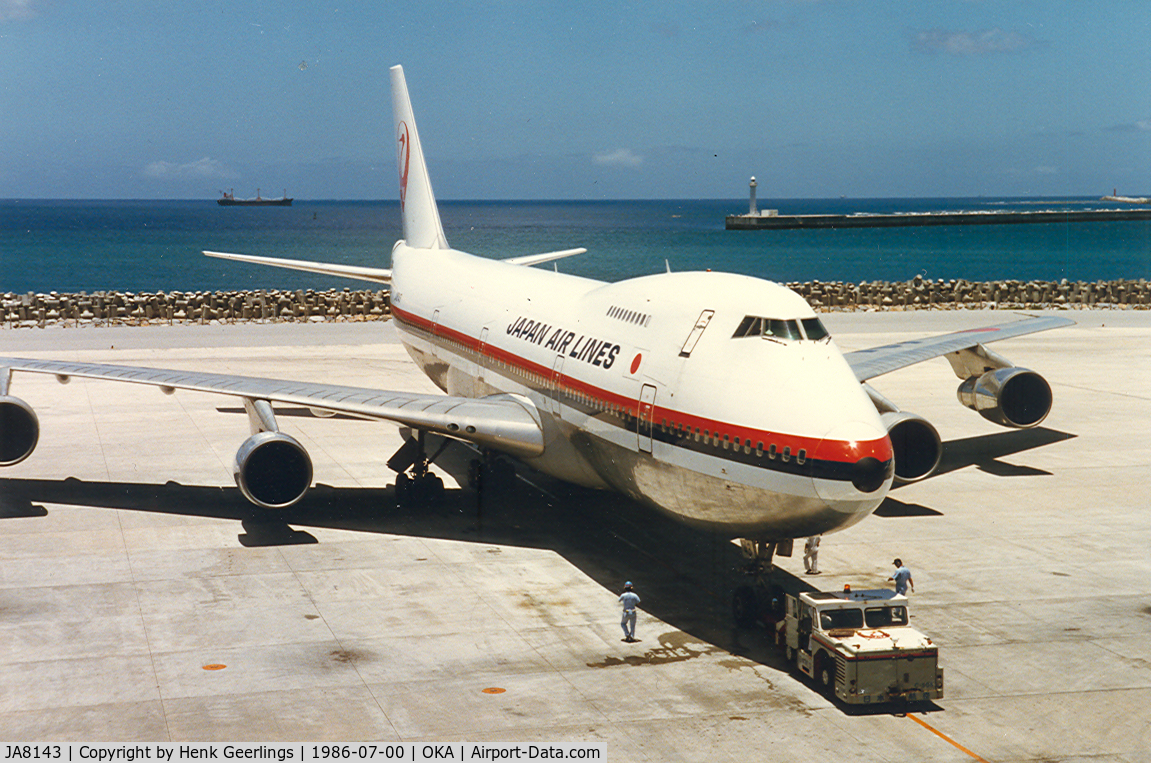 JA8143, 1980 Boeing 747-146B C/N 22067, Japan Air Lines
