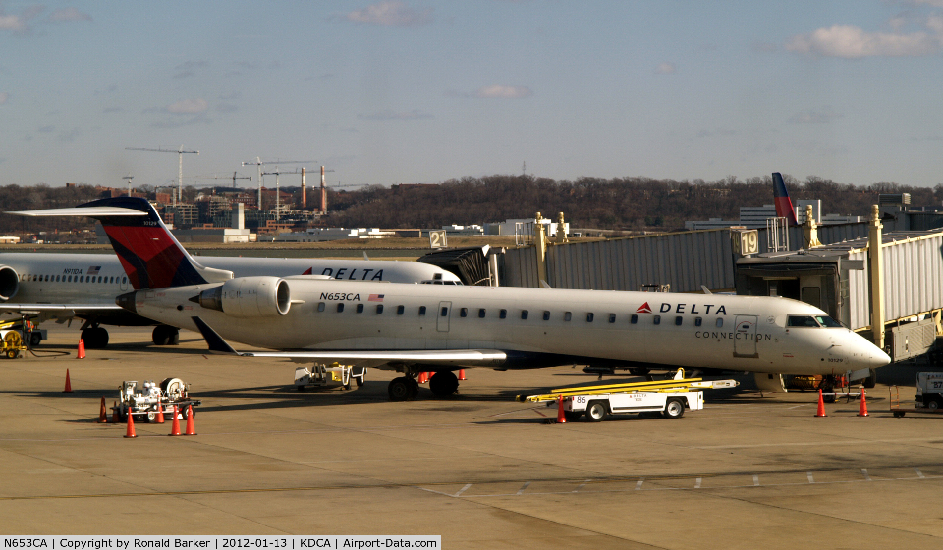 N653CA, 2003 Bombardier CRJ-700 (CL-600-2C10) Regional Jet C/N 10129, National