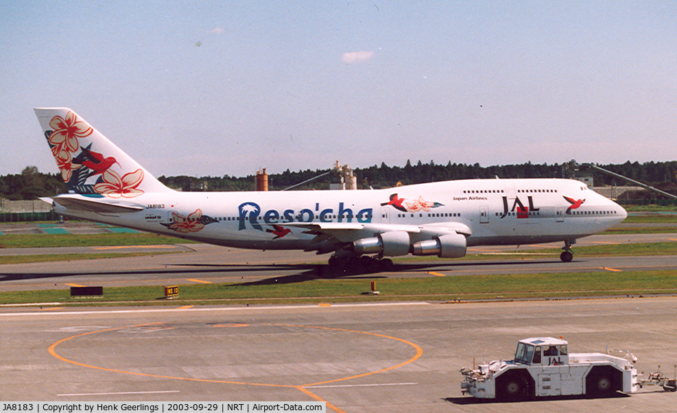 JA8183, 1987 Boeing 747-346 C/N 23967, Japan Air Lines

Spcl logo 