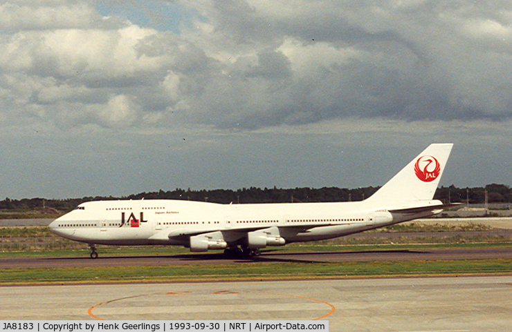 JA8183, 1987 Boeing 747-346 C/N 23967, Japan Airlines - JAL