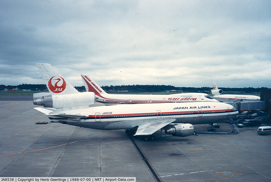 JA8538, 1979 Douglas KDC-10-40l C/N 46974, Japan Air Lines