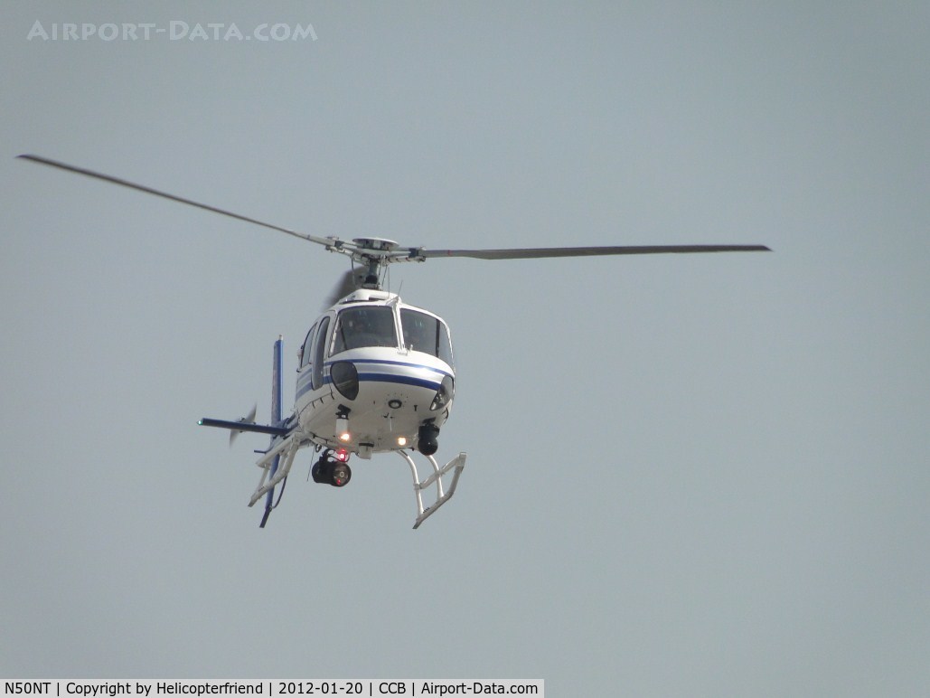 N50NT, 2011 Eurocopter AS-350B-2 Ecureuil Ecureuil C/N 7169, Starting to turn final leg for Ontario helipad