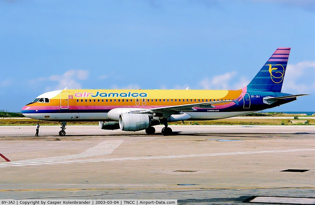 6Y-JAJ, 1997 Airbus A320-214 C/N 630, Air Jamaica