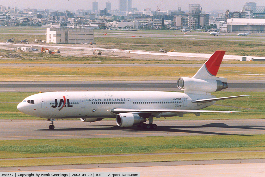 JA8537, 1978 Douglas DC-10-40 C/N 46967, Japan Airlines
