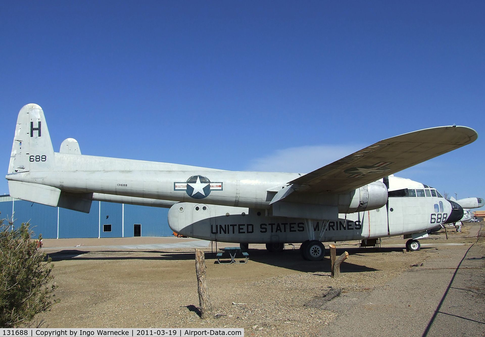 131688, Fairchild C-119F Flying Boxcar C/N 10901, Fairchild C-119F Flying Boxcar at the Pueblo Weisbrod Aircraft Museum, Pueblo CO