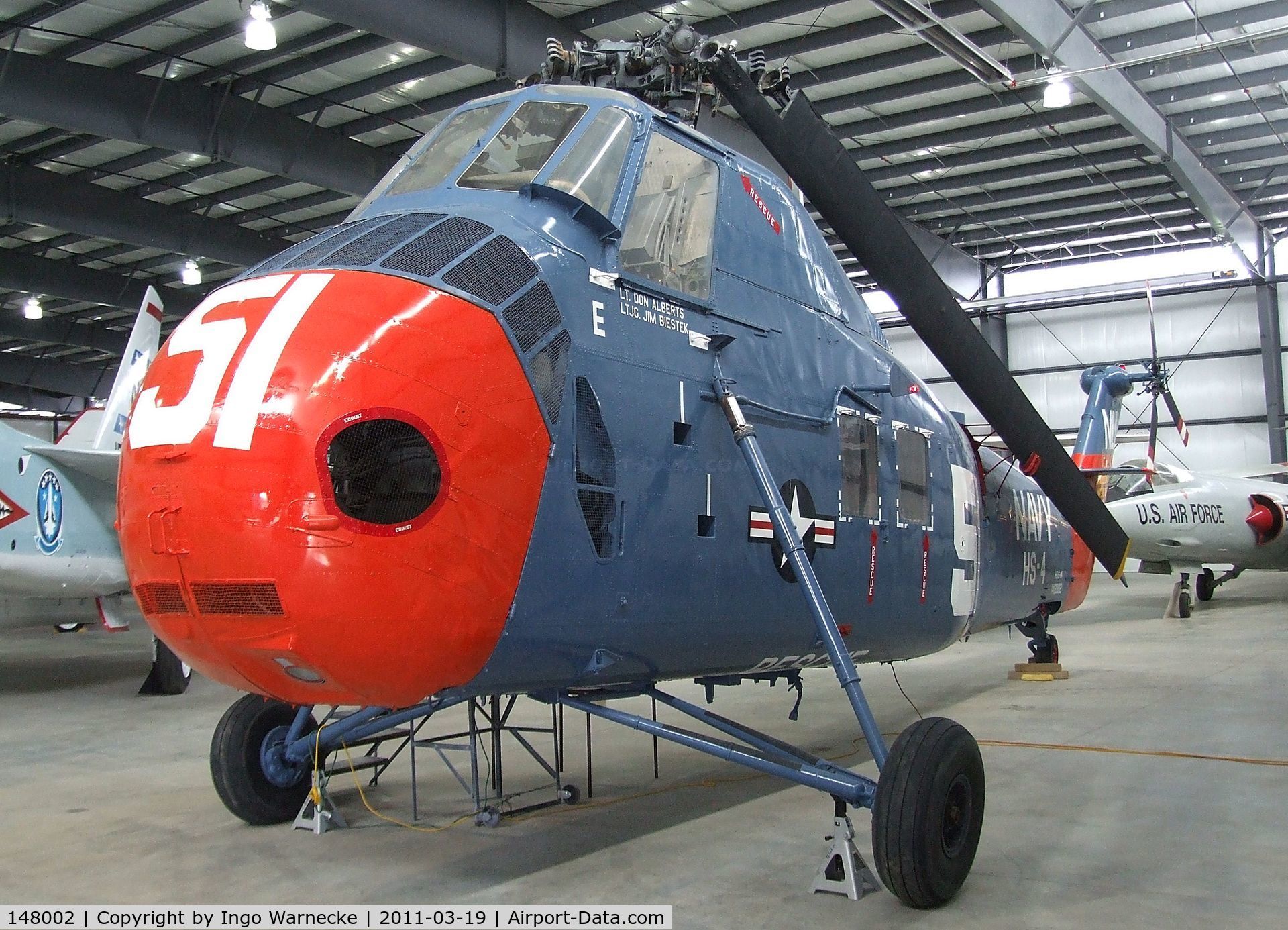 148002, Sikorsky SH-34J Seabat C/N 58-1254, Sikorsky H-34J / HSS-1N Seabat at the Pueblo Weisbrod Aircraft Museum, Pueblo CO