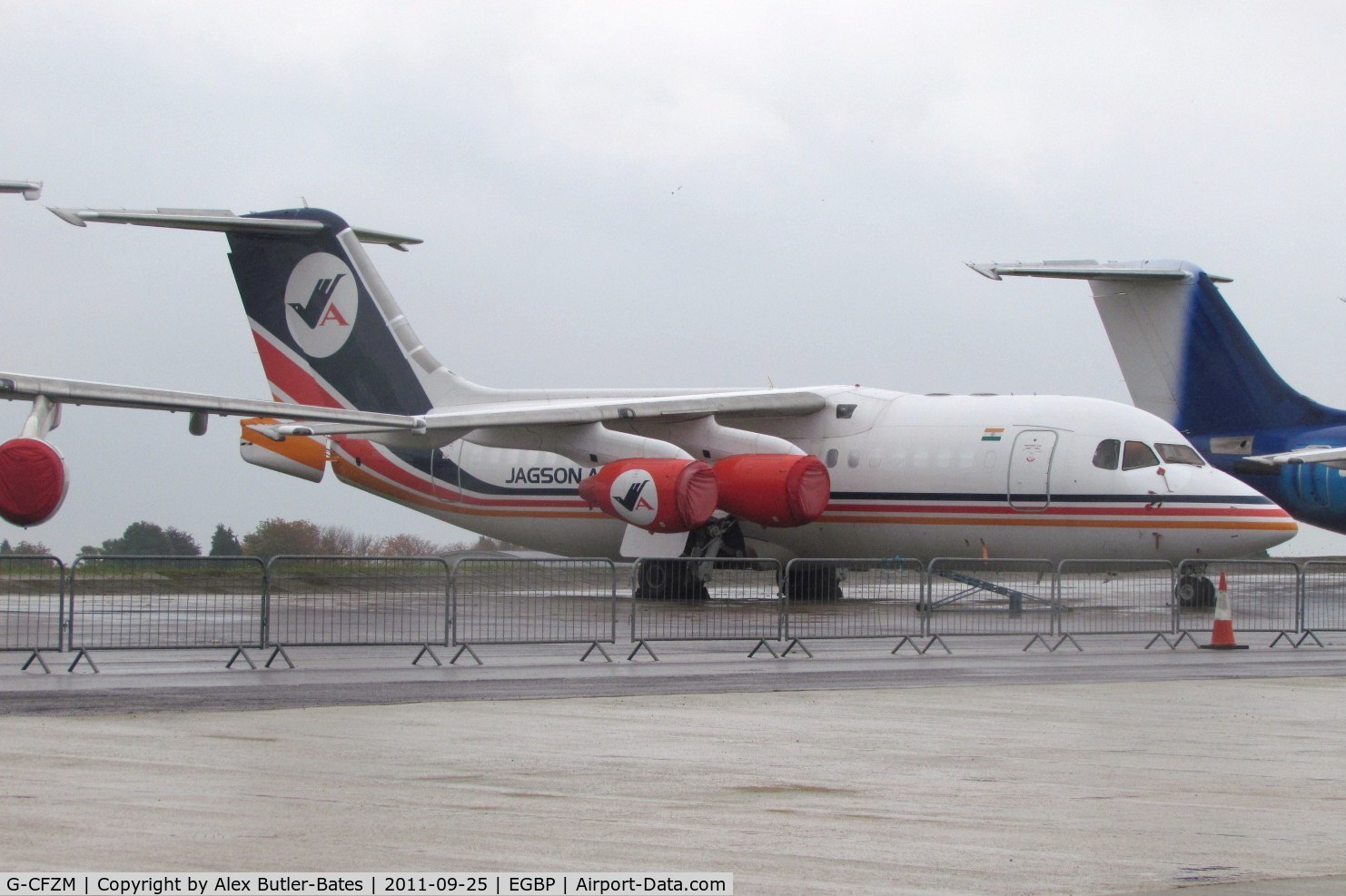 G-CFZM, 1996 British Aerospace Avro 146-RJ85 C/N E2299, 