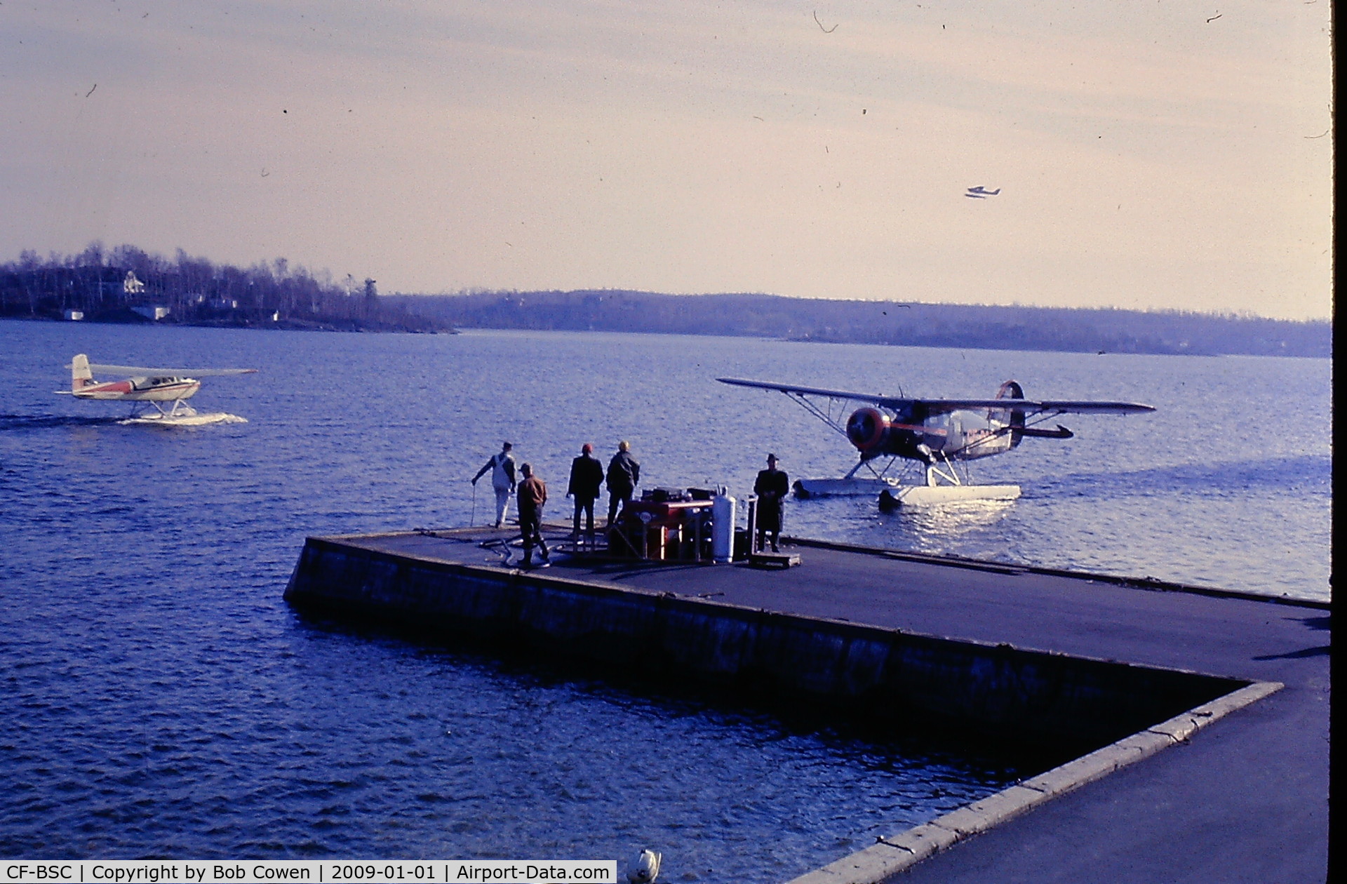 CF-BSC, 1946 Noorduyn Norseman V C/N N29-17, Austin Airways Dock, Ramsey Lake