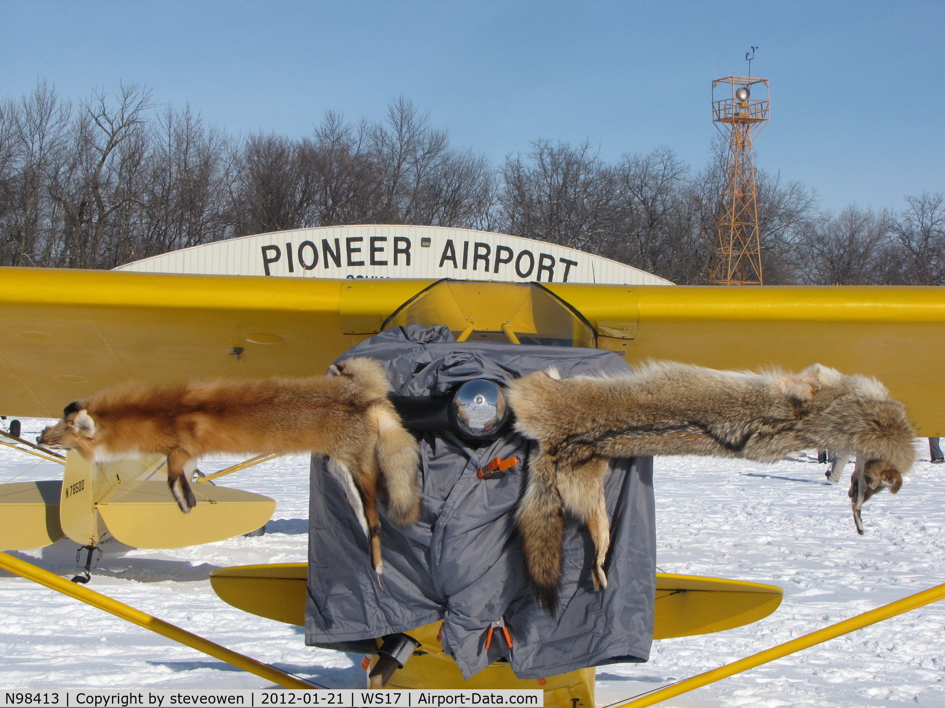 N98413, 1946 Piper J3C-65 Cub Cub C/N 18603, latest in prop warmers