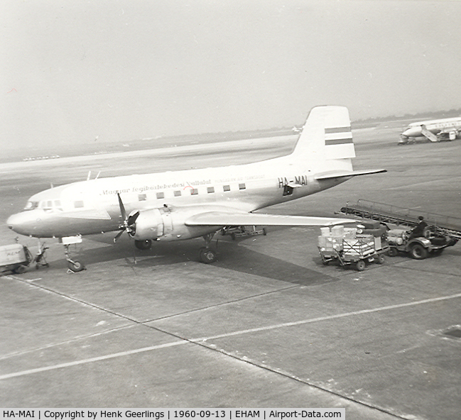 HA-MAI, 1958 Ilyushin (VEB) Il-14P C/N 14803034, Malev