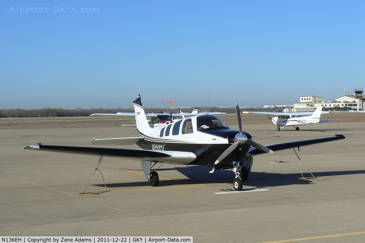 N136EH, 1979 Beech A36 Bonanza 36 C/N E-1555, At Arlington Municipal Airport