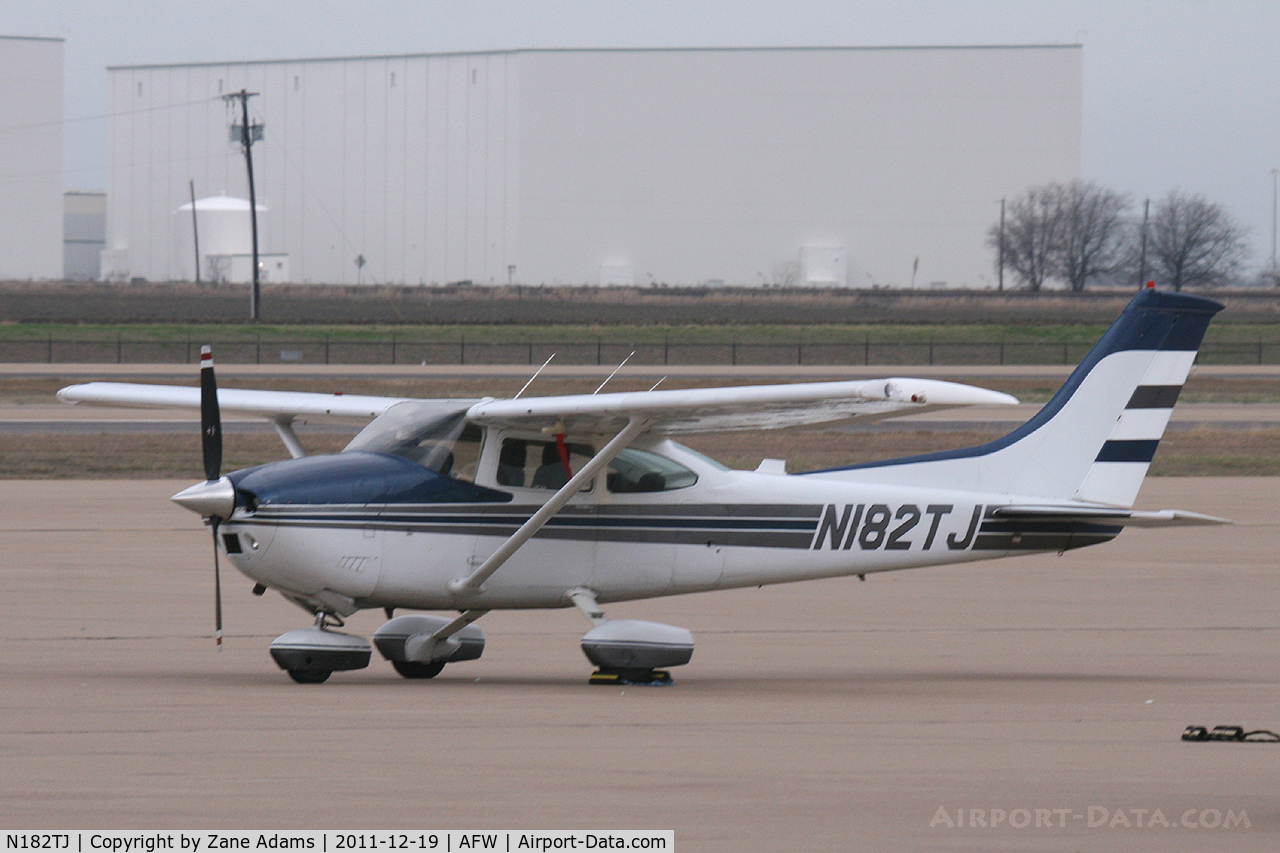 N182TJ, 1976 Cessna 182Q Skylane C/N 18265191, At Alliance Airport - Fort Worth, TX