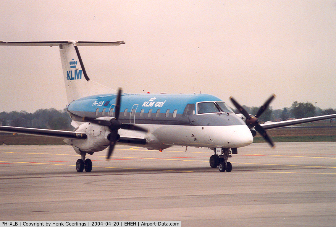 PH-XLB, 1988 Embraer EMB-120RT Brasilia C/N 120091, KLM EXEL