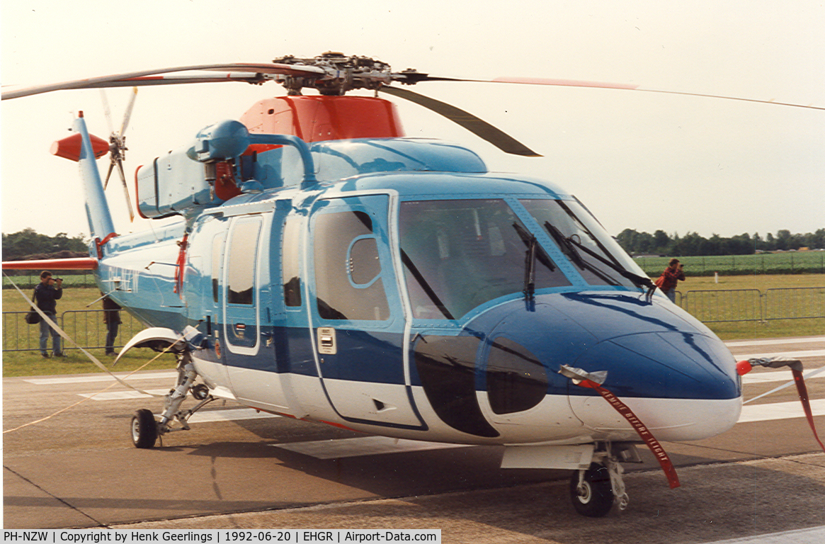 PH-NZW, 1991 Sikorsky S-76B C/N 760381, KLM Helikopters