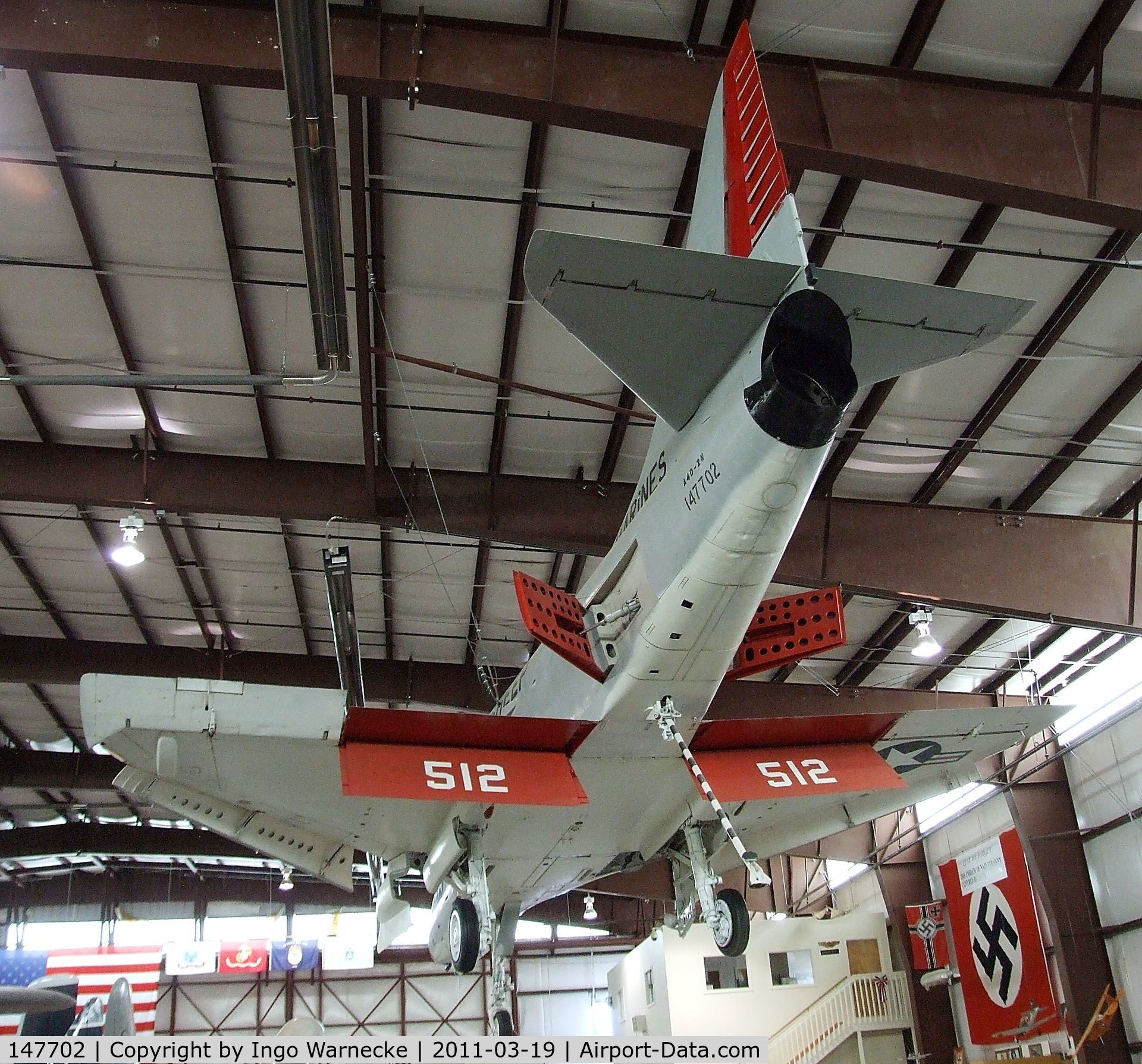 147702, Douglas A-4C Skyhawk C/N 12466, Douglas A-4C (A4D-2N) Skyhawk at the Pueblo Weisbrod Aircraft Museum, Pueblo CO