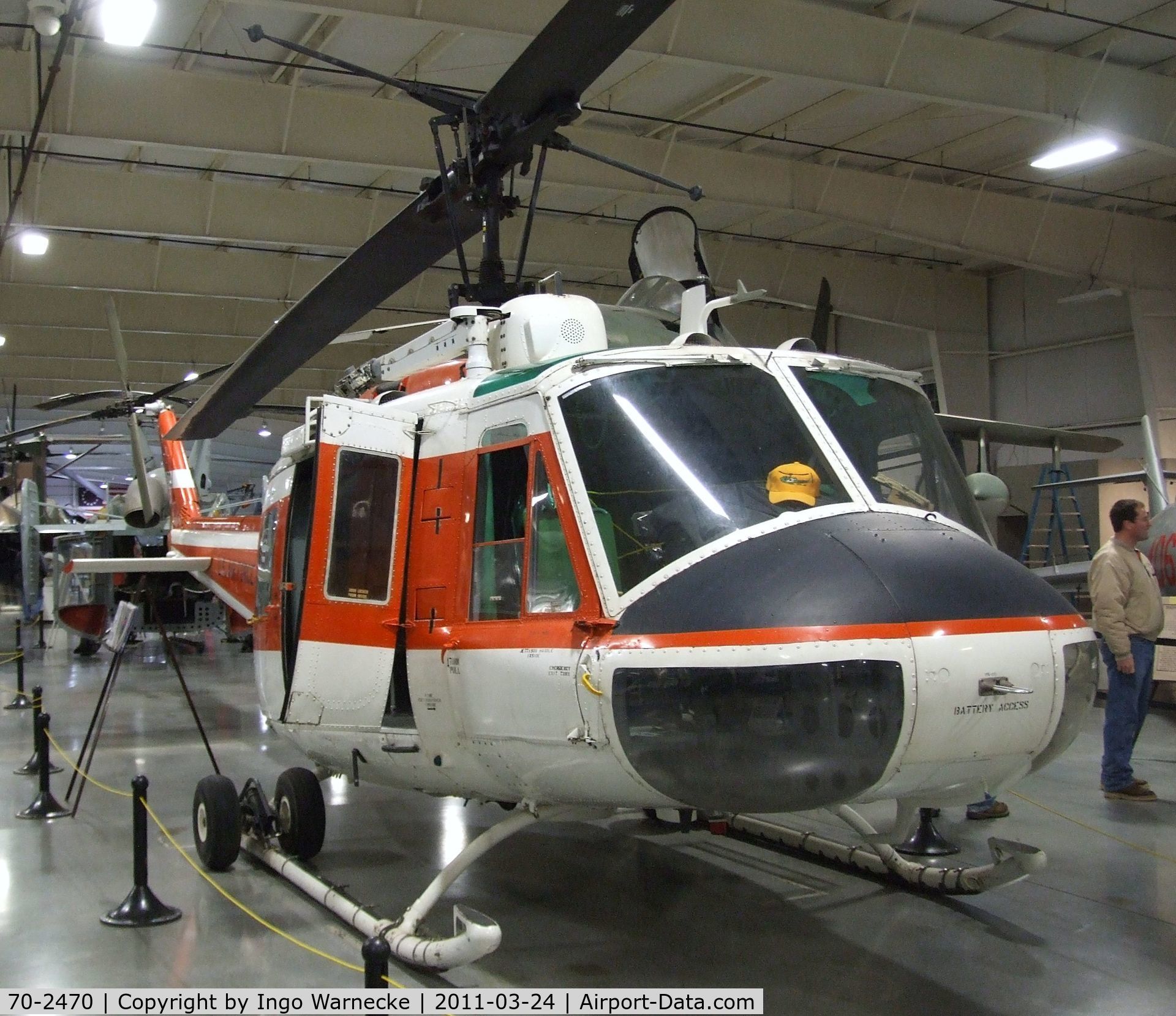 70-2470, Bell HH-1H Iroquois C/N 17114, Bell HH-1H Iroqouis at the Hill Aerospace Museum, Roy UT