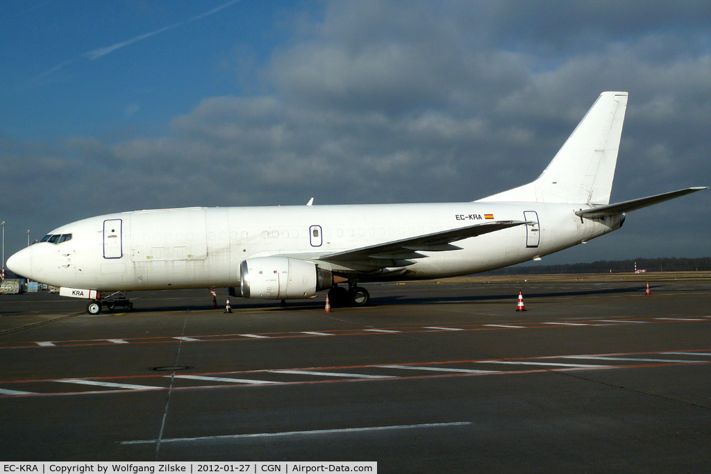 EC-KRA, 1990 Boeing 737-3Y0/SF C/N 24679, visitor