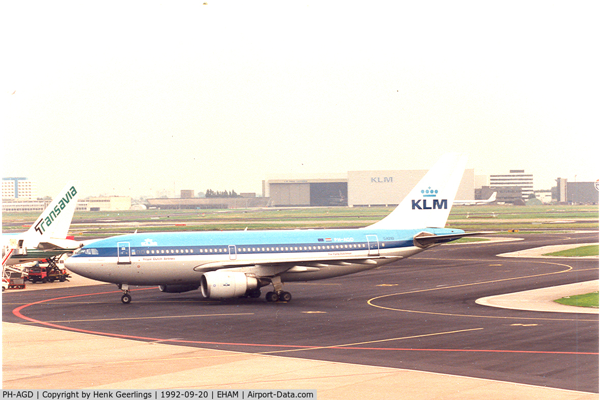 PH-AGD, 1983 Airbus A310-203 C/N 264, KLM