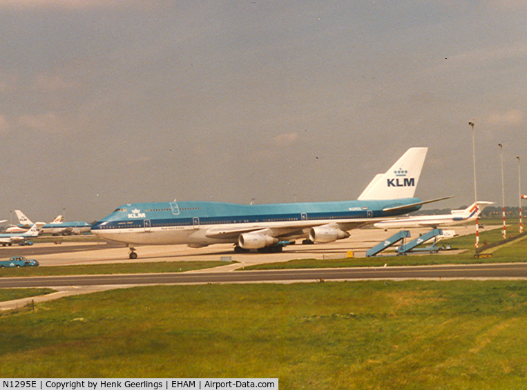 N1295E, 1980 Boeing 747-206B (SUD) C/N 22376, KLM , B747-206B SUD