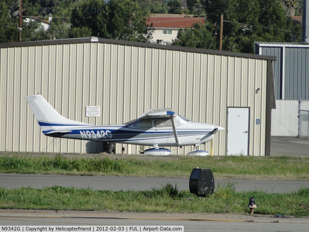 N9342G, 1971 Cessna 182P Skylane C/N 182-60882, Parked on the northside