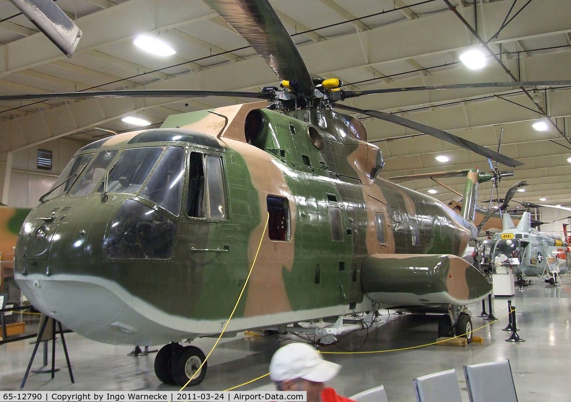 65-12790, 1965 Sikorsky CH-3E Jolly Green Giant C/N 61-565, Sikorsky CH-3E Jolly Green Giant at the Hill Aerospace Museum, Roy UT