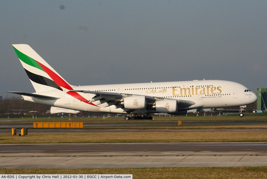 A6-EDS, 2011 Airbus A380-861 C/N 086, Emirates