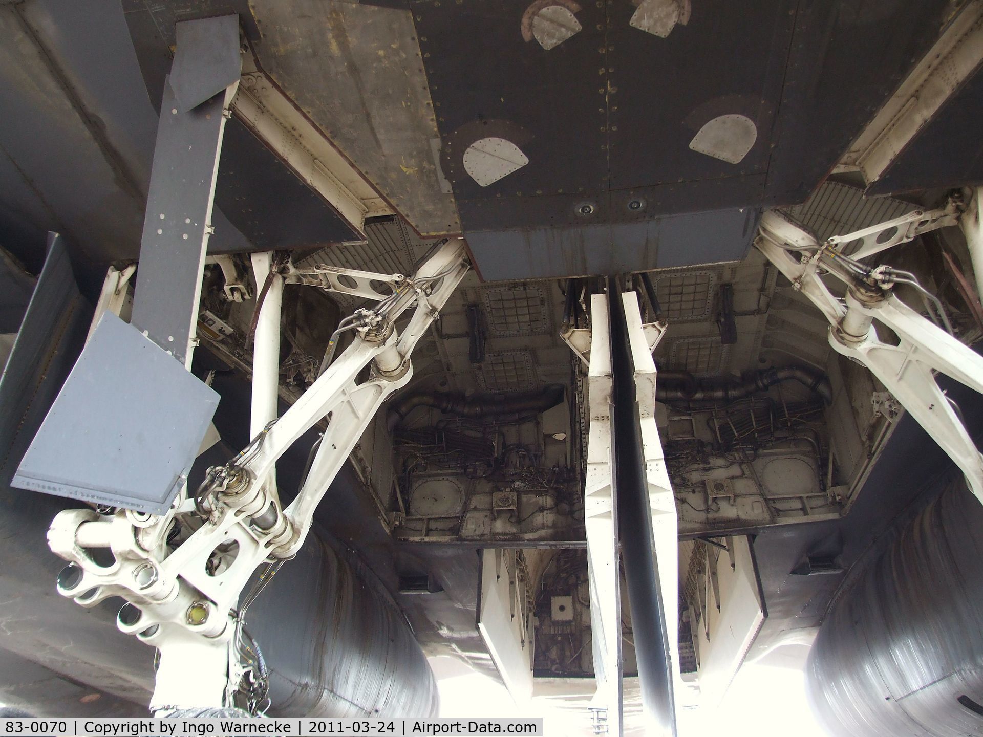 83-0070, 1983 Rockwell B-1B Lancer C/N 7, Rockwell B-1B Lancer at the Hill Aerospace Museum, Roy UT