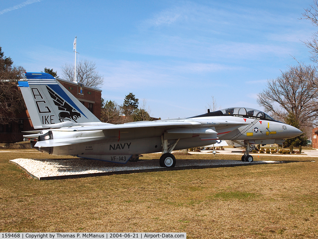 159468, Grumman F-14A Tomcat C/N 134, Restored displaying the markings of VF-143 (