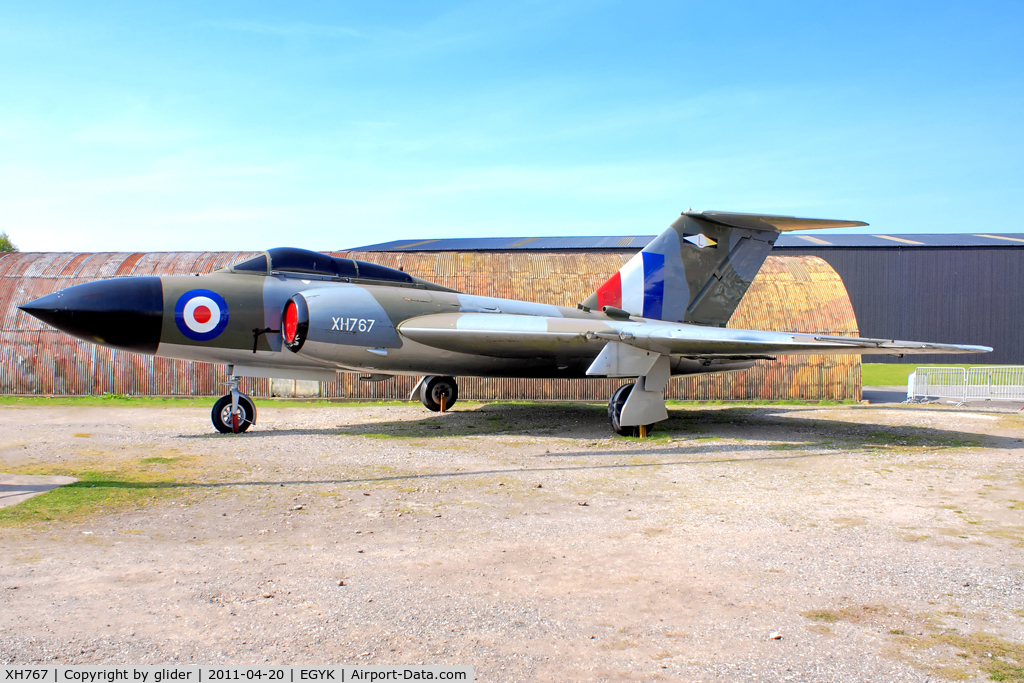 XH767, Gloster Javelin FAW.9 C/N Not found XH767, RAF Leeming to thank for the splendid paint job I believe