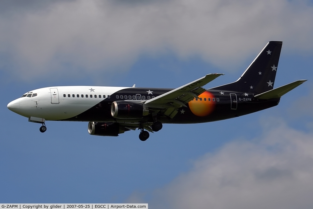 G-ZAPM, 1994 Boeing 737-33A C/N 27285, Good looking livery