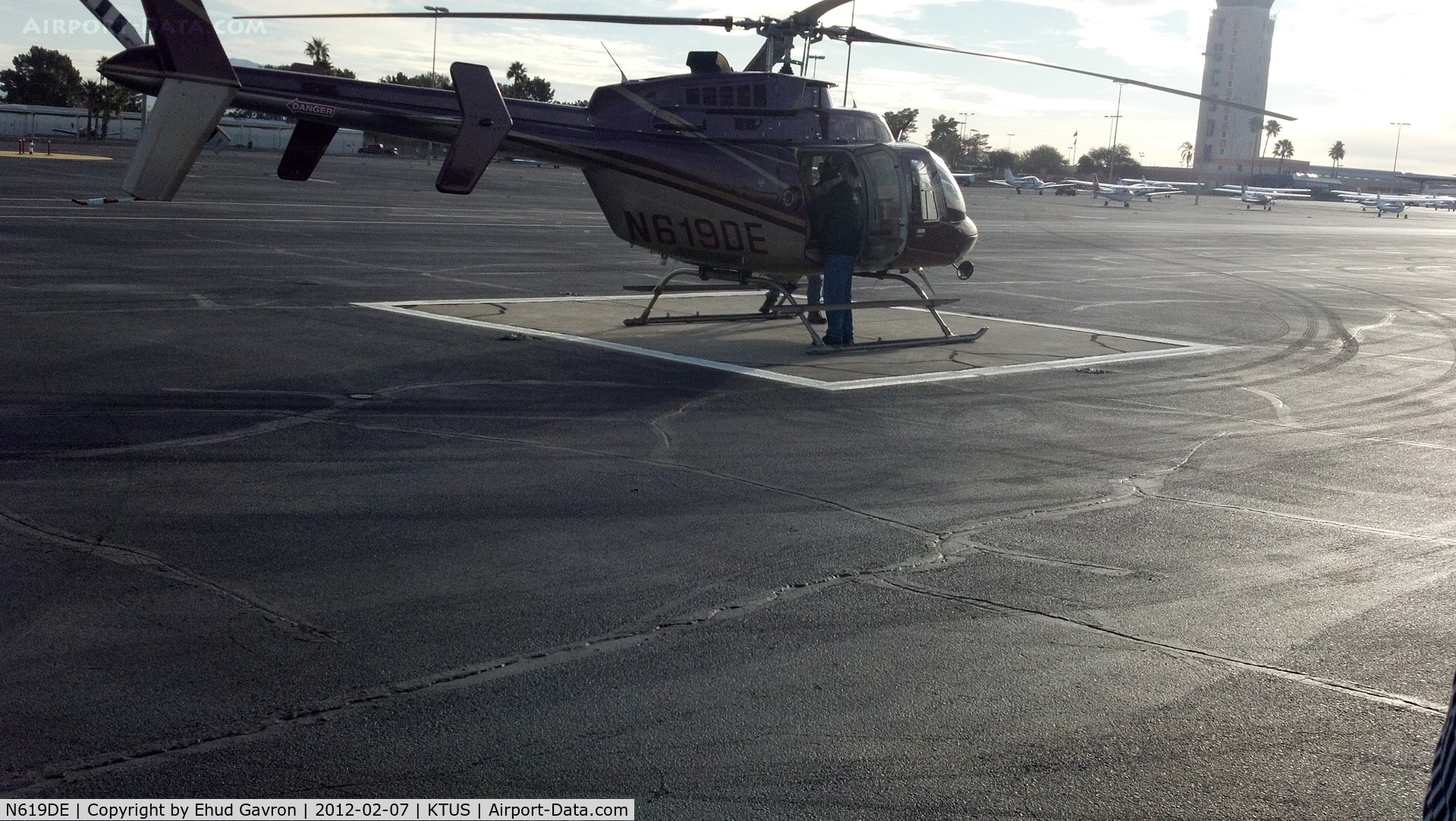 N619DE, 2000 Bell 407 C/N 53410, N619DE, DoD's 407, Tucson Helipad