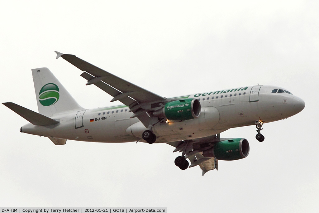 D-AHIM, 2009 Airbus A319-112 C/N 3818, Germania 2009 Airbus A319-112, c/n: 3818