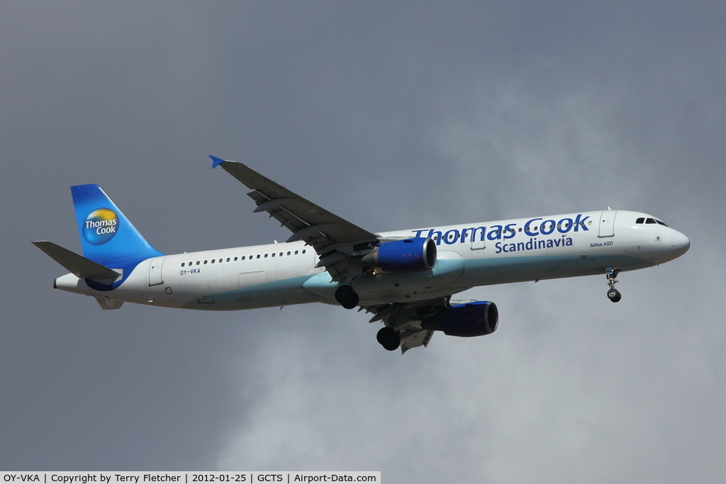 OY-VKA, 2002 Airbus A321-213 C/N 1881, Thos Cook Scandanavia 2002 Airbus A321-211, c/n: 1881