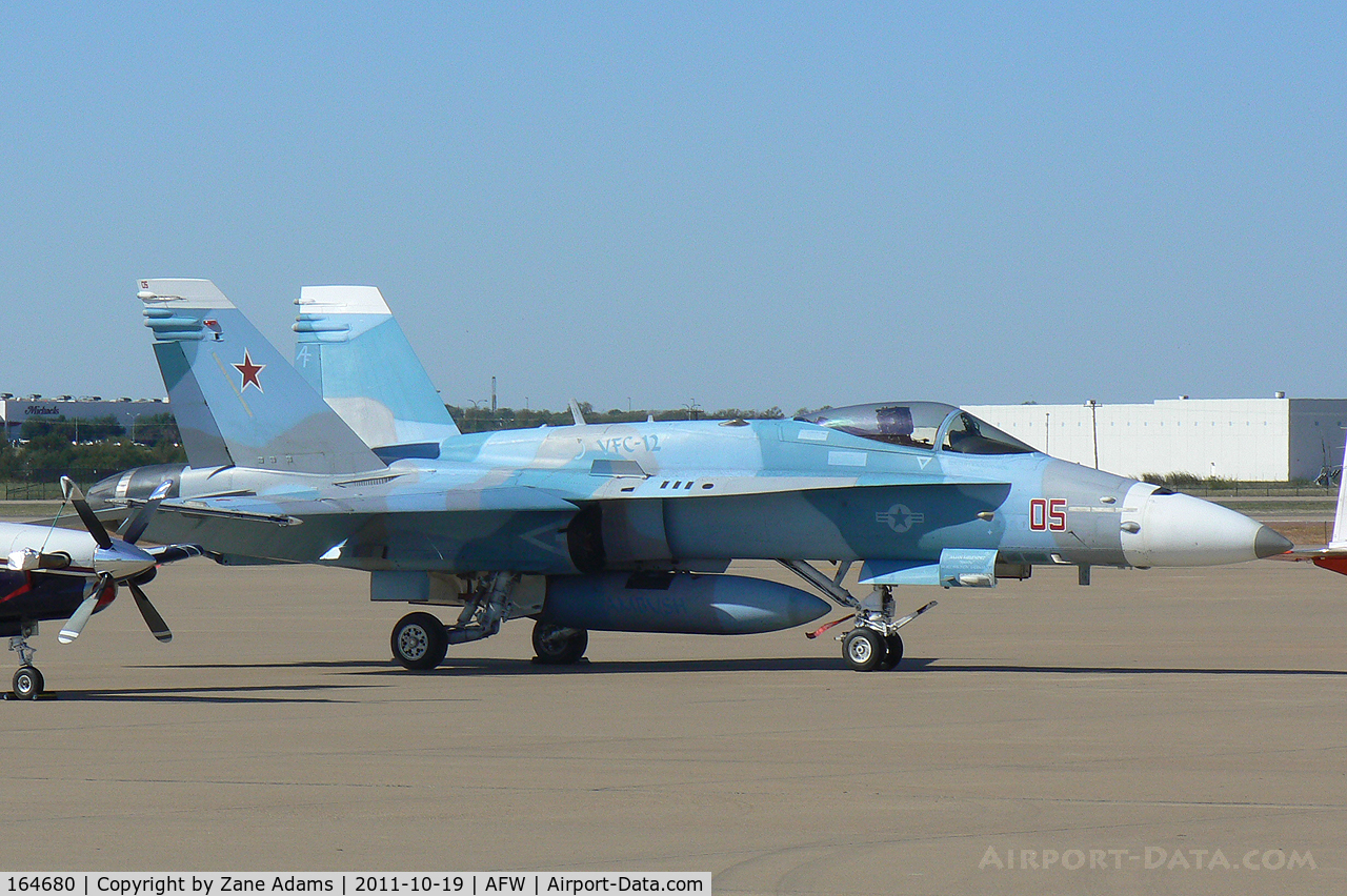 164680, McDonnell Douglas F/A-18C Hornet C/N 1110, At Alliance Airport - Fort Worth, TX