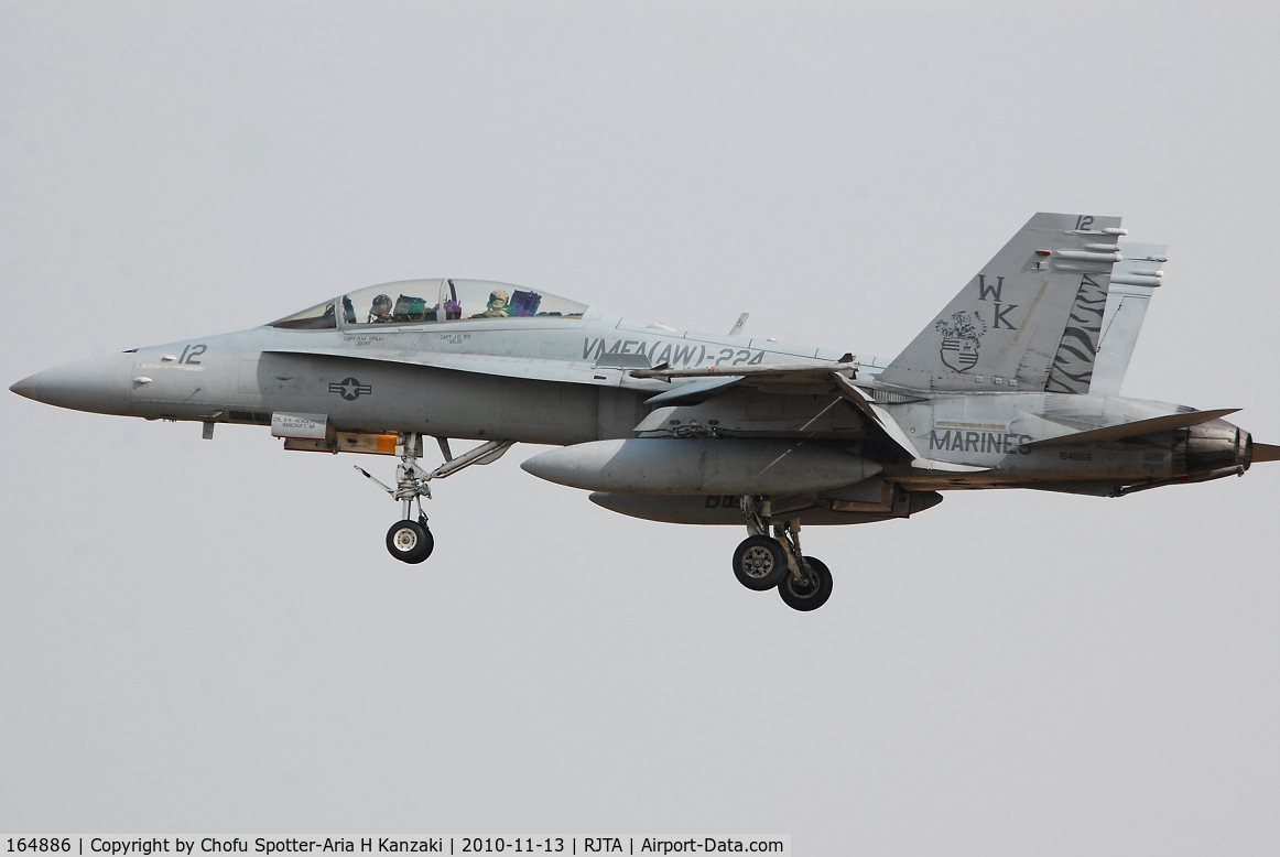 164886, McDonnell Douglas F/A-18D Hornet C/N 1218/D124, NikonD40+TAMRON AF 200-500mm F/5-6.3 LD IF
