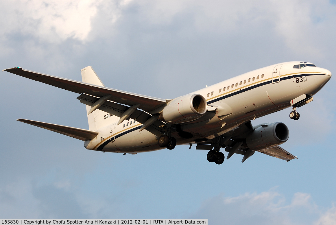 165830, 2000 Boeing C-40A (737-7AF) Clipper C/N 29980, NikonD40+TAMRON SP AF 70-200mm F/2.8 Di LD [IF]