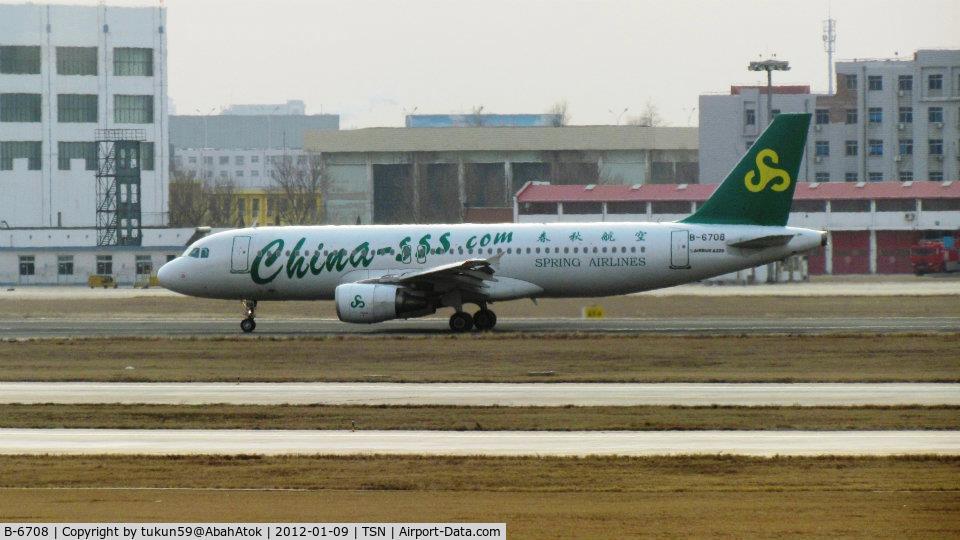 B-6708, 2010 Airbus A320-214 C/N 4375, Spring Airlines