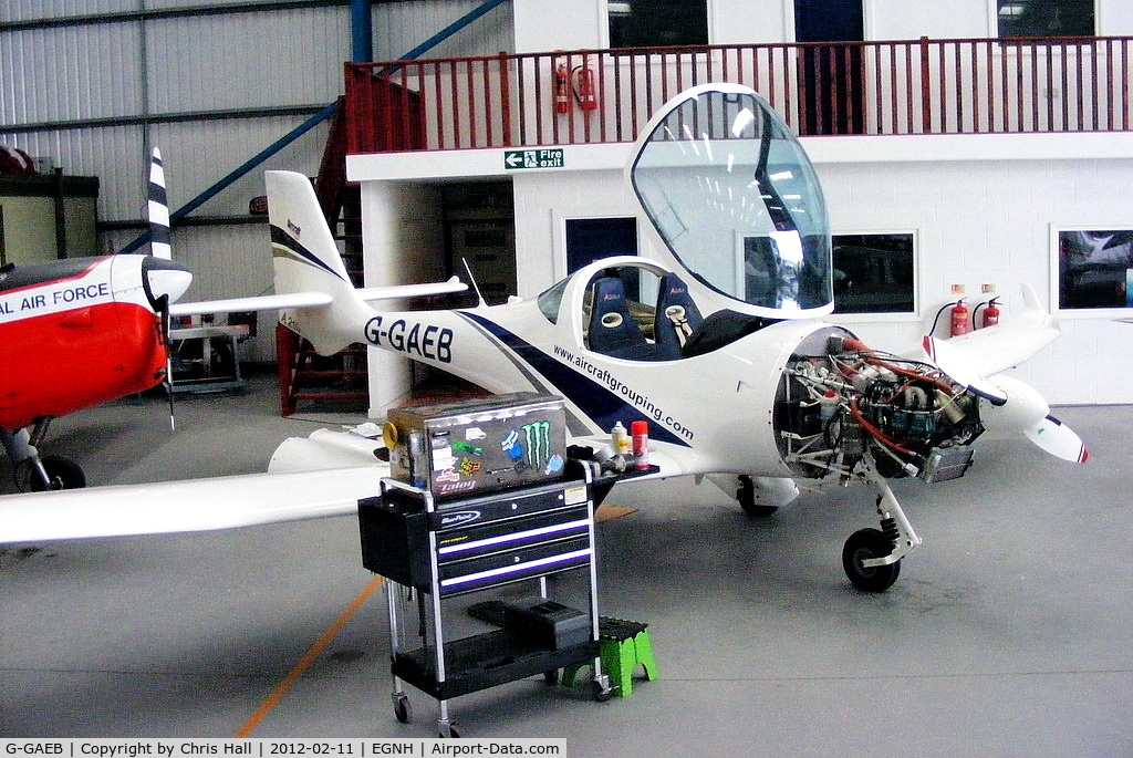 G-GAEB, 2010 Aquila A210 (AT01) C/N AT01-215, Stamp Aviation