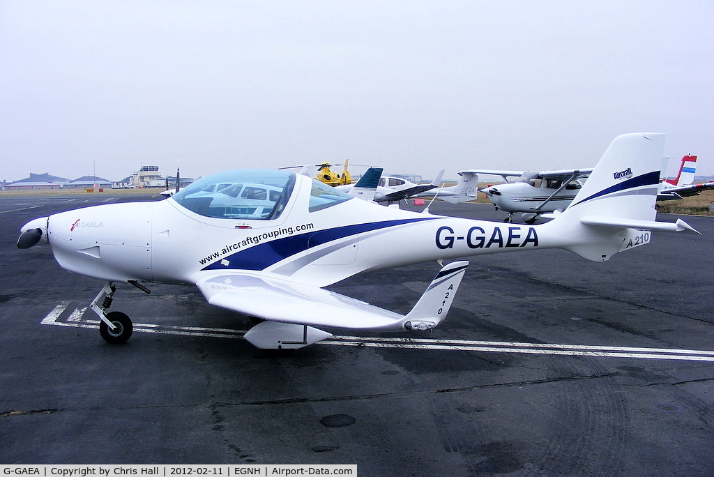 G-GAEA, 2010 Aquila A210 (AT01) C/N AT01-214, Stamp Aviation