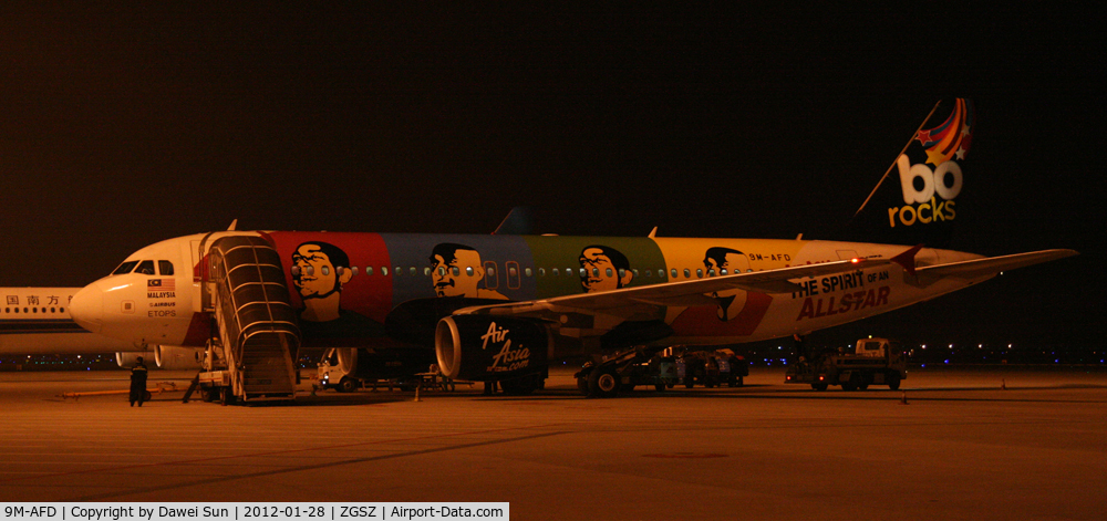 9M-AFD, 2006 Airbus A320-214 C/N 2683, @shenzhen