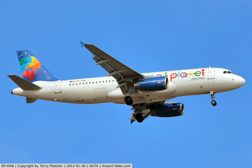 SP-HAB, 2001 Airbus A320-232 C/N 1411, Small Planet 2001 Airbus A320-232, c/n: 1411